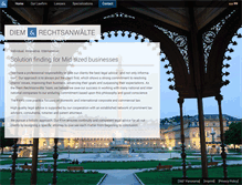 Tablet Screenshot of diempartner.com